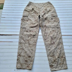 USMC Marine Corps Desert Beige MARPAT Trousers Pants MCCUU MEDIUM Regular P6